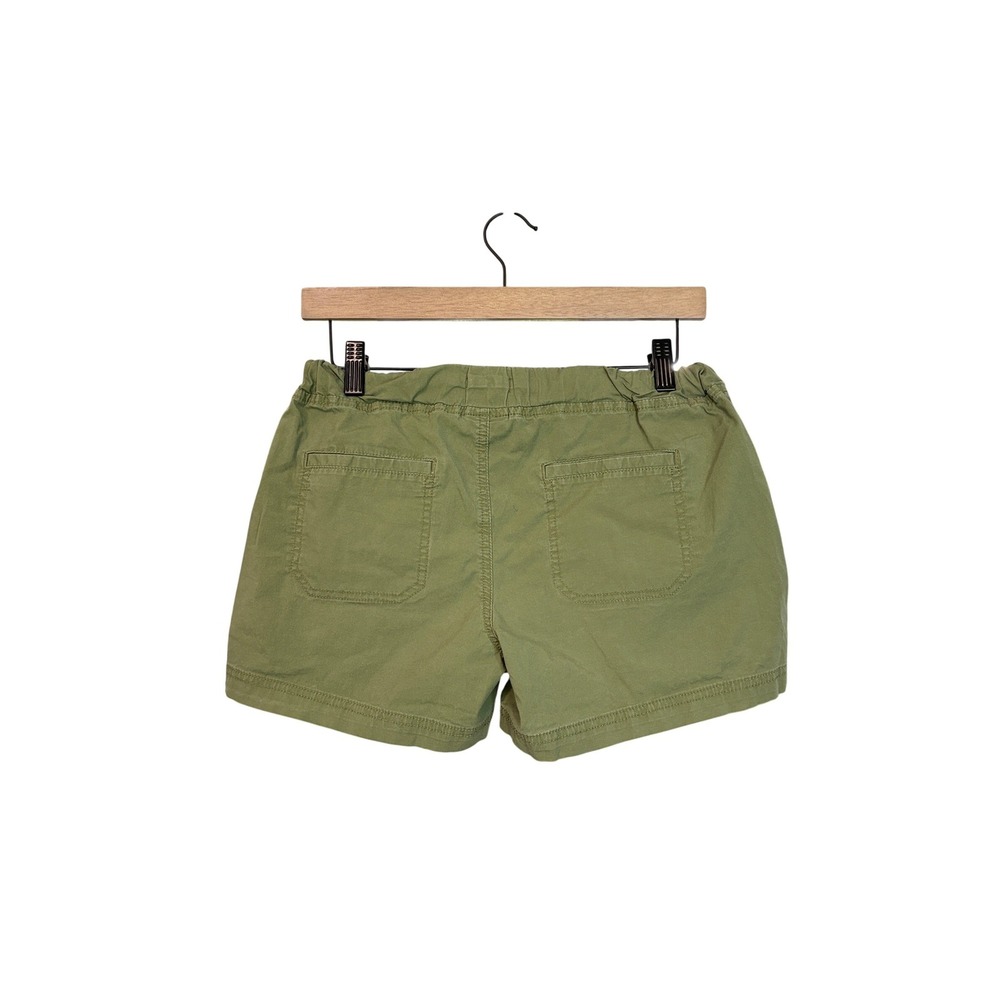 Merona Olive Green Utility Shorts XS Stretch Cotton Drawstring Waist Pockets - Picture 3 of 3